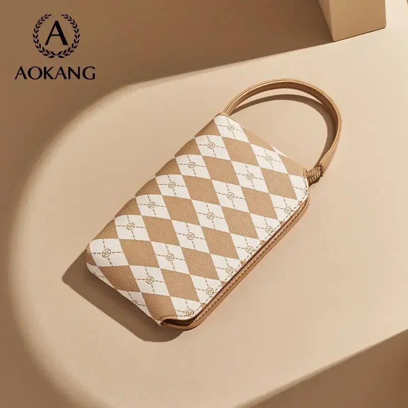 Женские сумки Aokang осень 2023 новые высококачественные дорожные клатчи