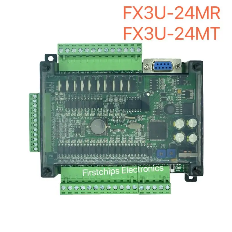 FX3U-24MR/FX3C-24MT 6AD 2DA высокоскоростная плата промышленного управления PLC с 485
