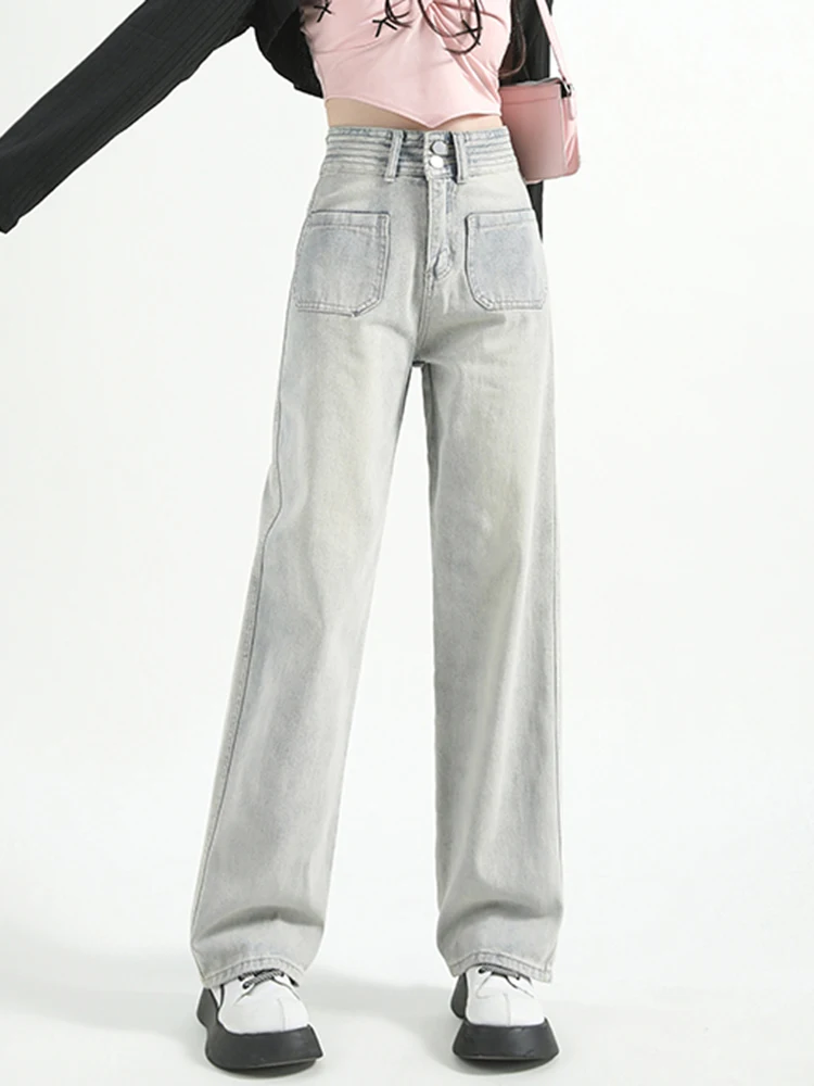 Джинсы багги женские Ozon