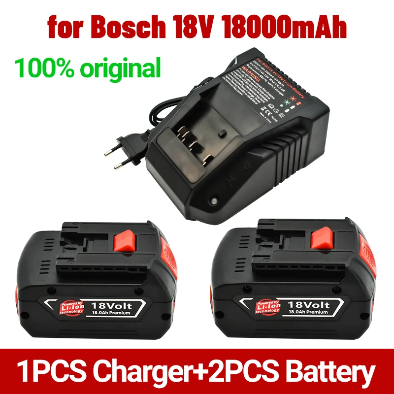 Аккумулятор 18 в а/ч для электродрели Bosch перезаряжаемая литий-ионная батарея BAT609