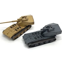 model 172 scale german e 100wt heavy anti tank destroyer armored tank toys diecast vehicle collection display decoration toy