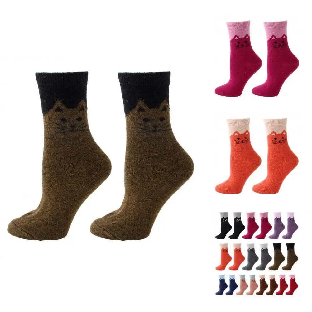 

1 пара, теплые зимние носки для девочек