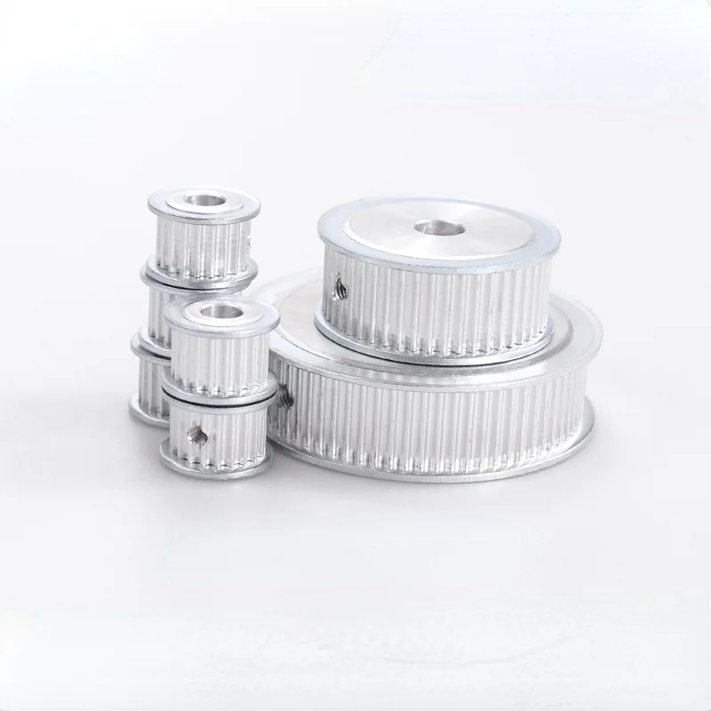 AF Type 24 Teeth HTD 3M Timing Pulley Bore 4mm to 14mm for 6mm 10mm 15mm 16mm 20mm 25mm Width Belt Used In Linear Pulley images - 6
