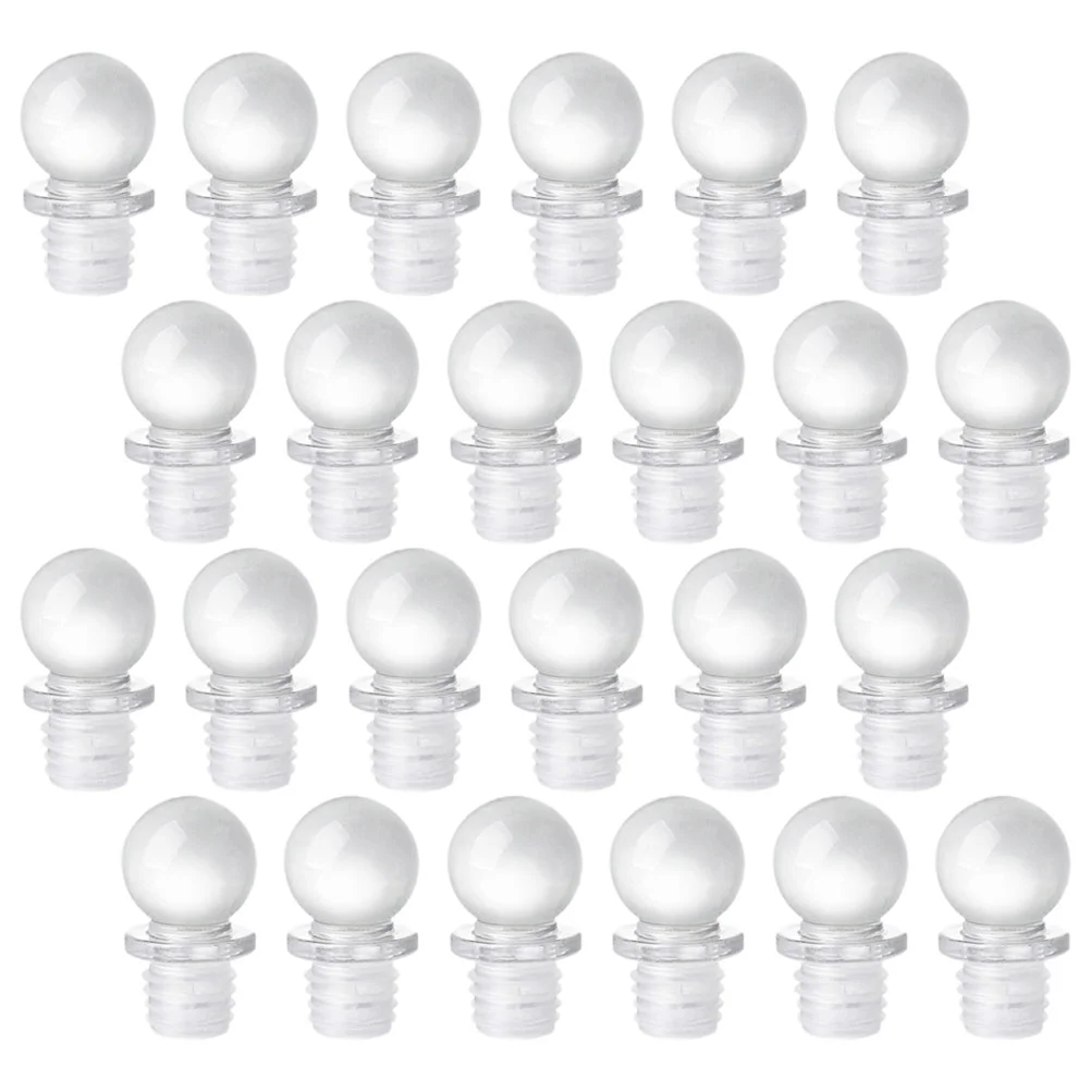 

24pcs Bottle Stoppers Saver Glass Stopper Bottles Bulb Stopper