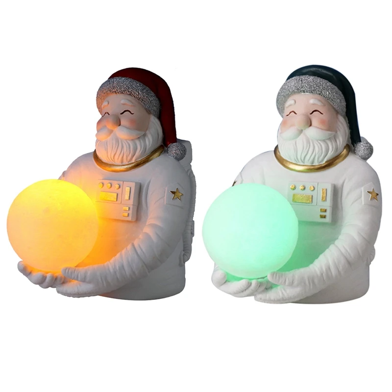 

Christmas Astronaut Desk Lamp Creative Resin Living Room Bedroom Night Light Decoration Children Adult Gift Ornaments