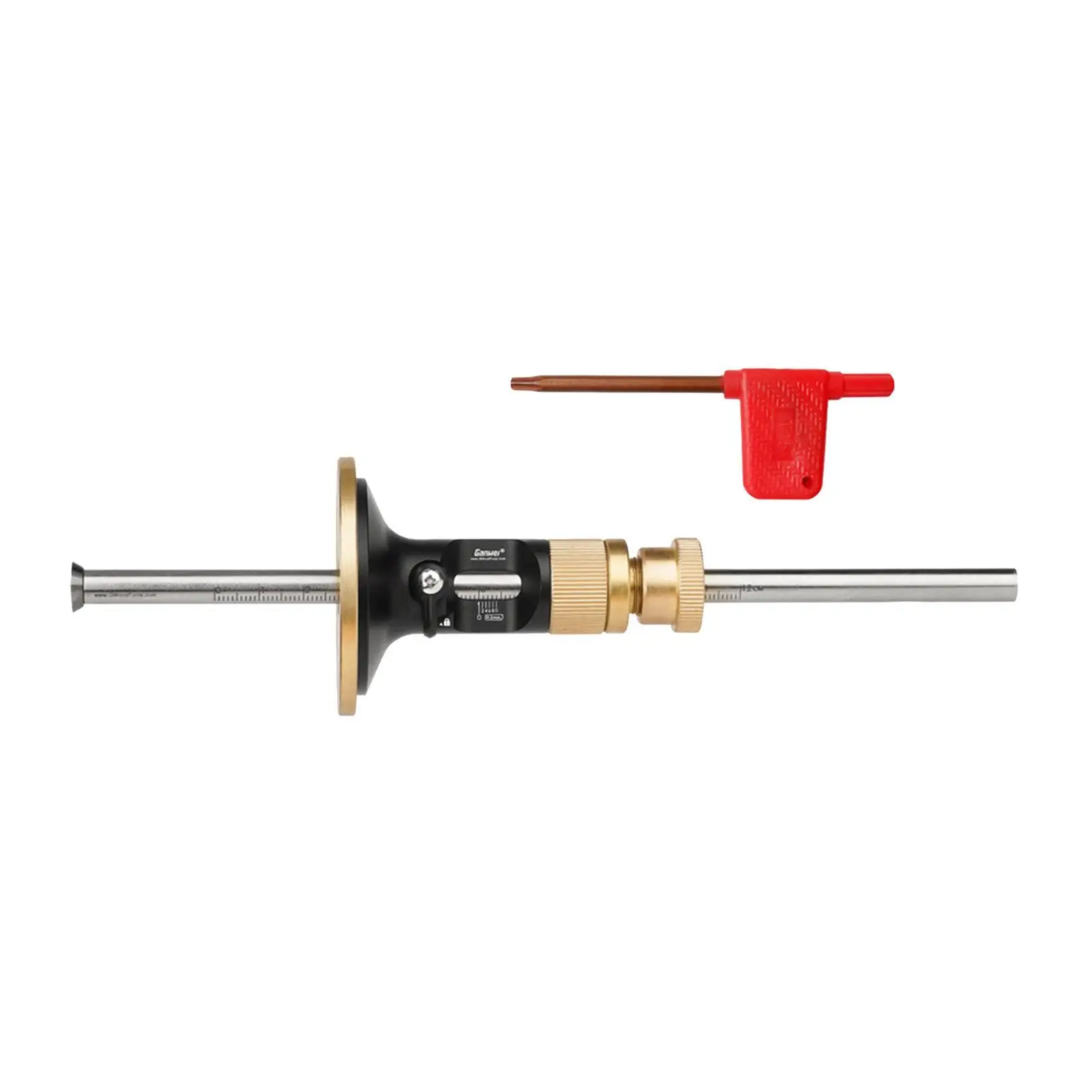 

Wheel Marking Gauge Guide Micro Adjuster High precision for Woodworking