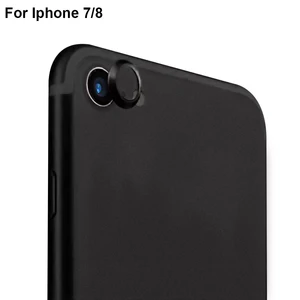 Hard Full Cover Luxury Protective Film Ultra Thin Camera Lens Aluminum Alloy Phone Accessories Dustproof For IPhone X 7 8 Plus