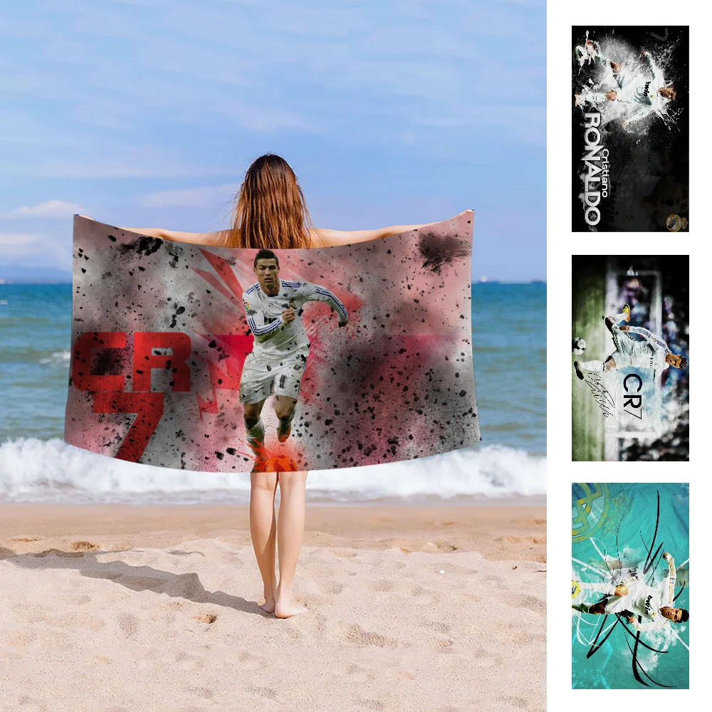 Cr7 Криштиану Роналду Полотенце Из Микрофибры Быстросохнущее Мягкое Впитывающее