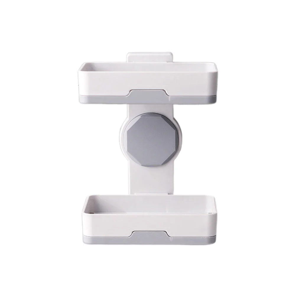 

Настенный держатель для мыла и посуды, двухслойная Магнитная подвесная стойка для путешествий и душа