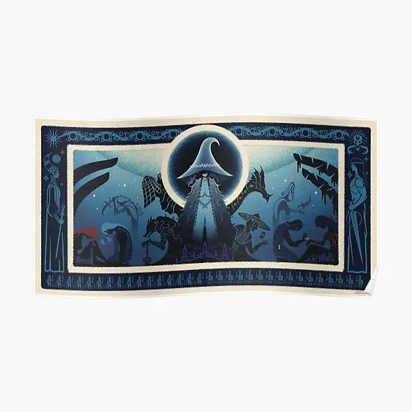 

Настенный плакат Ranni The Witch, Современная роспись, искусство, винтажная Настенная картина, Декор, забавная картина для комнаты, дома, без рамки