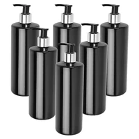 3pcs empty pump bottles 500ml pet empty refillable shampoo lotion bottles with pump dispensers portable travel dispenser