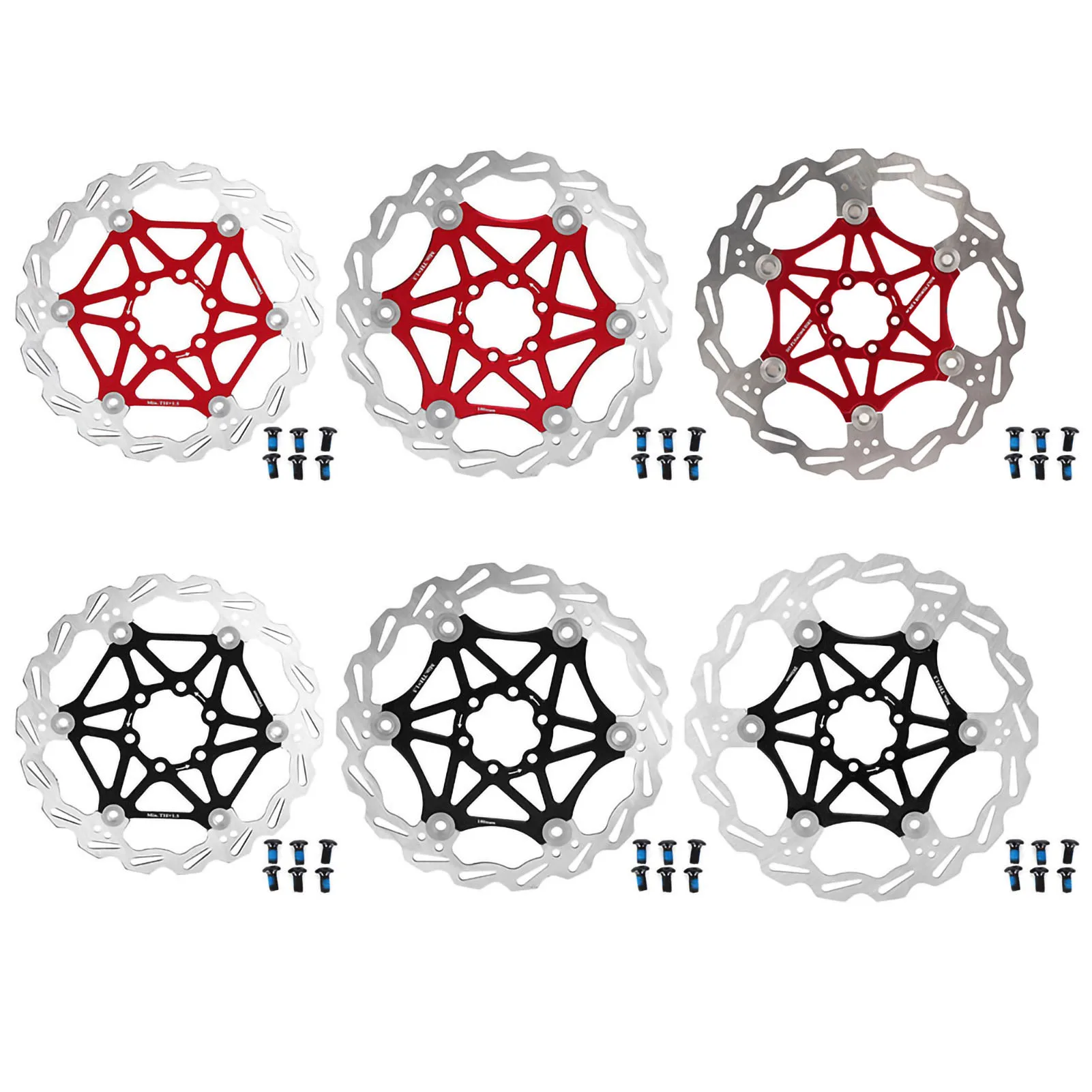 160/180/203 мм горный тип плавающий тормозной диск тормозная колодка велосипедный