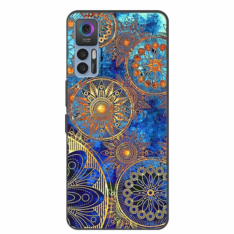 Чехлы для TCL 30 5G Plus Модные мягкие силиконовые чехлы из ТПУ Задняя крышка Funda T776H