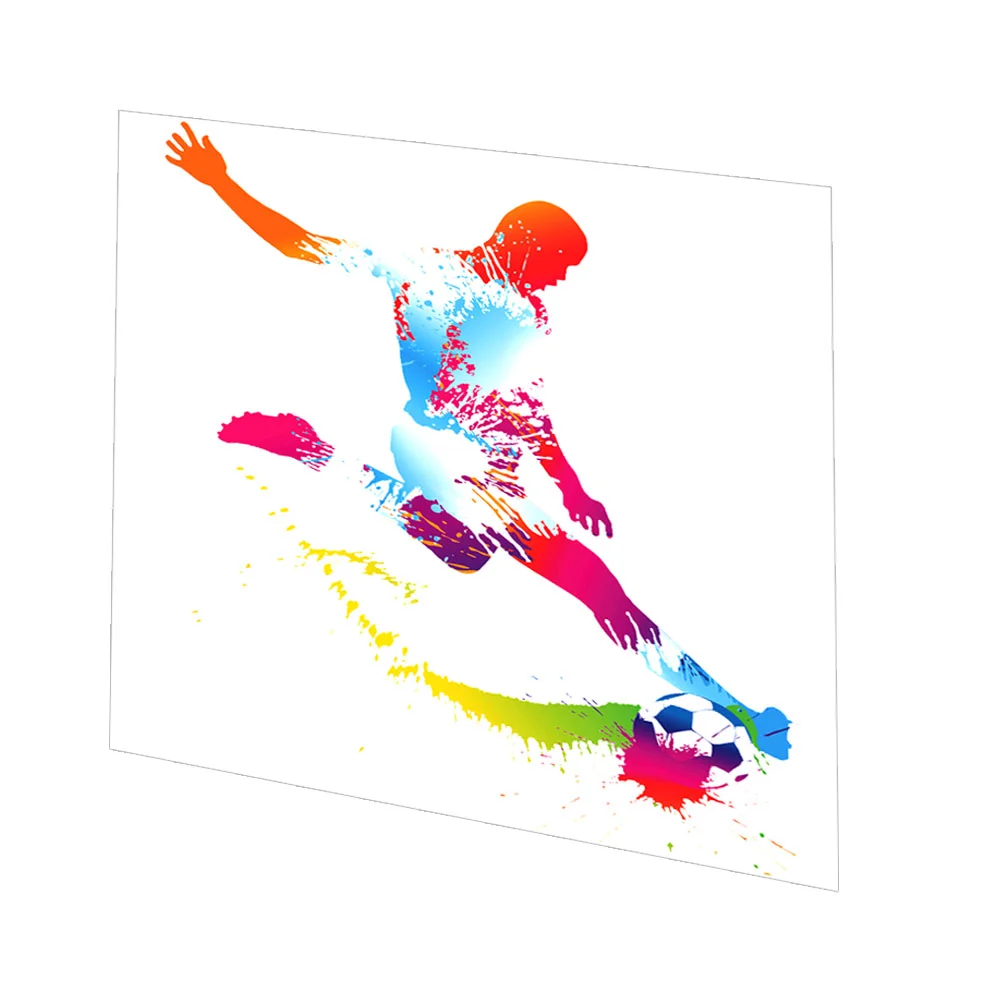 

Durable Wallpaper Background Fashion Sports Self-adhesive Wall Decal Decor