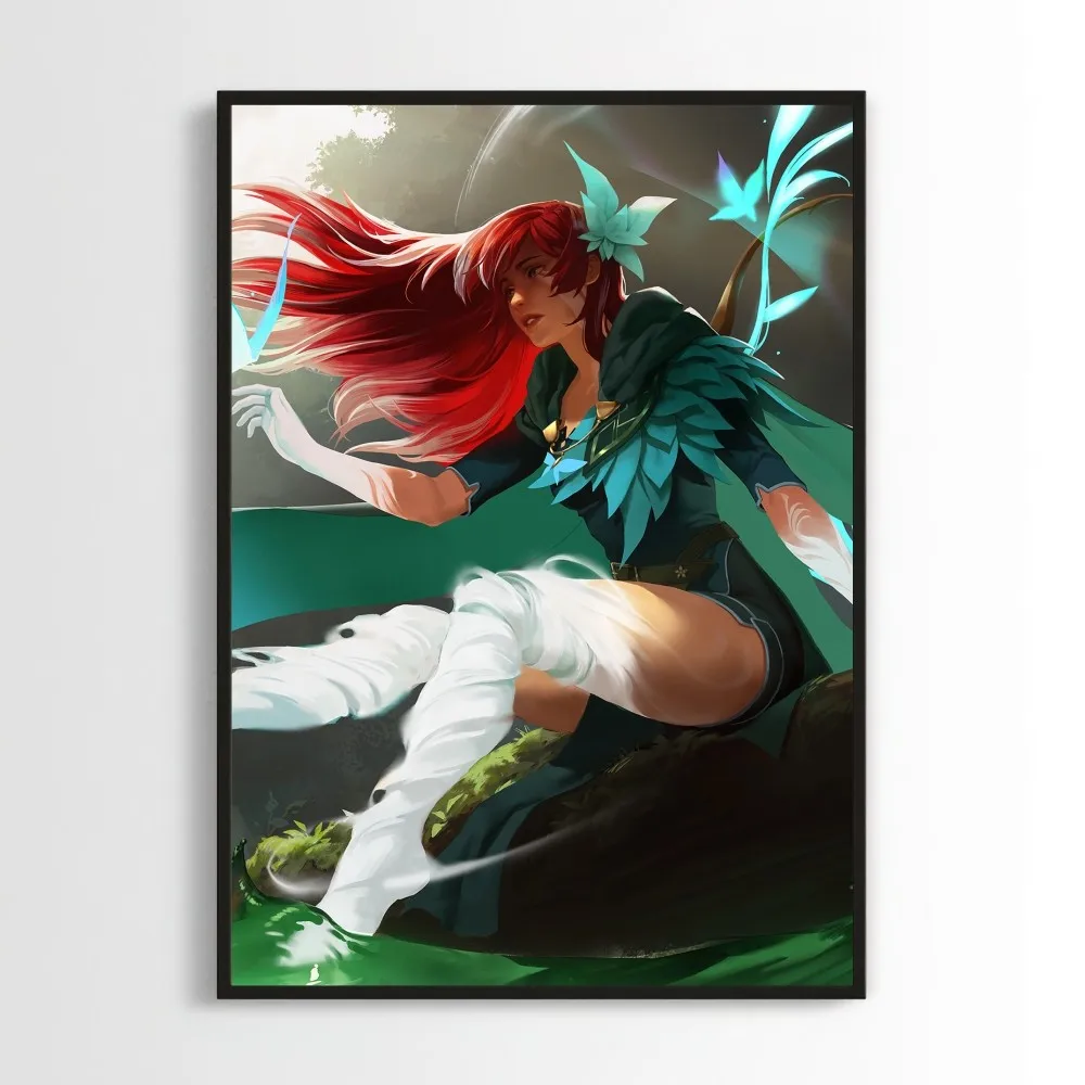Game Dota 2 Poster Prints Wall Pictures Living Room Home Decoration