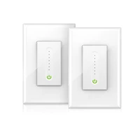 smart life app control smart home automation led lights wall touch wifi dimmer switch