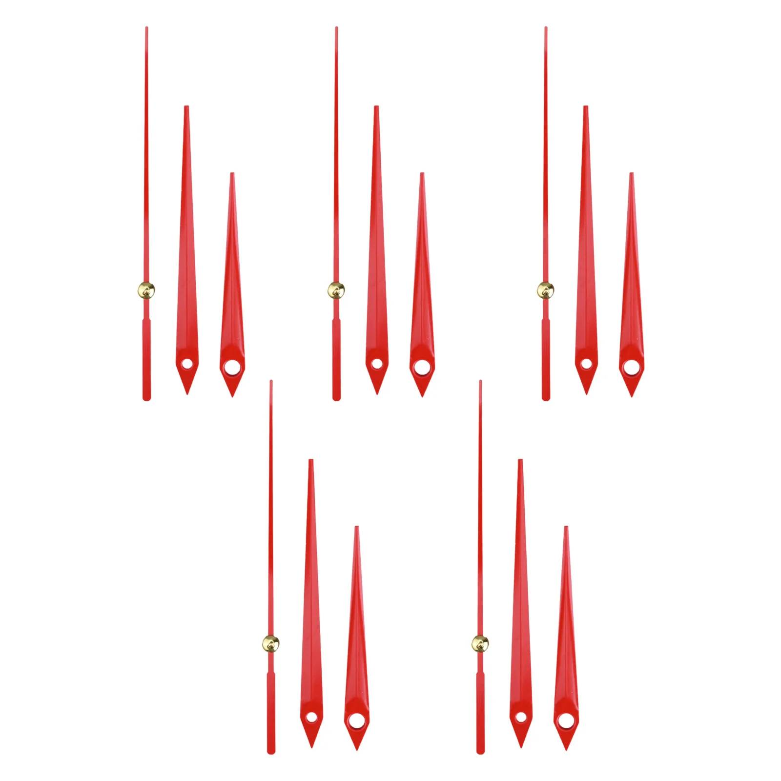 

Металлические часовые стрелки для часов 5 компл. алюминий черный серебристый