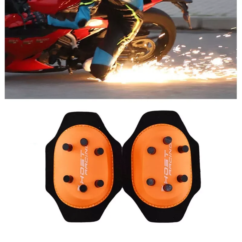 Bending Artifact Grinding Bag 2Pcs Motorcycle Knee Pads Protector Slider Spark Maker Comfortable Knees Protector enlarge