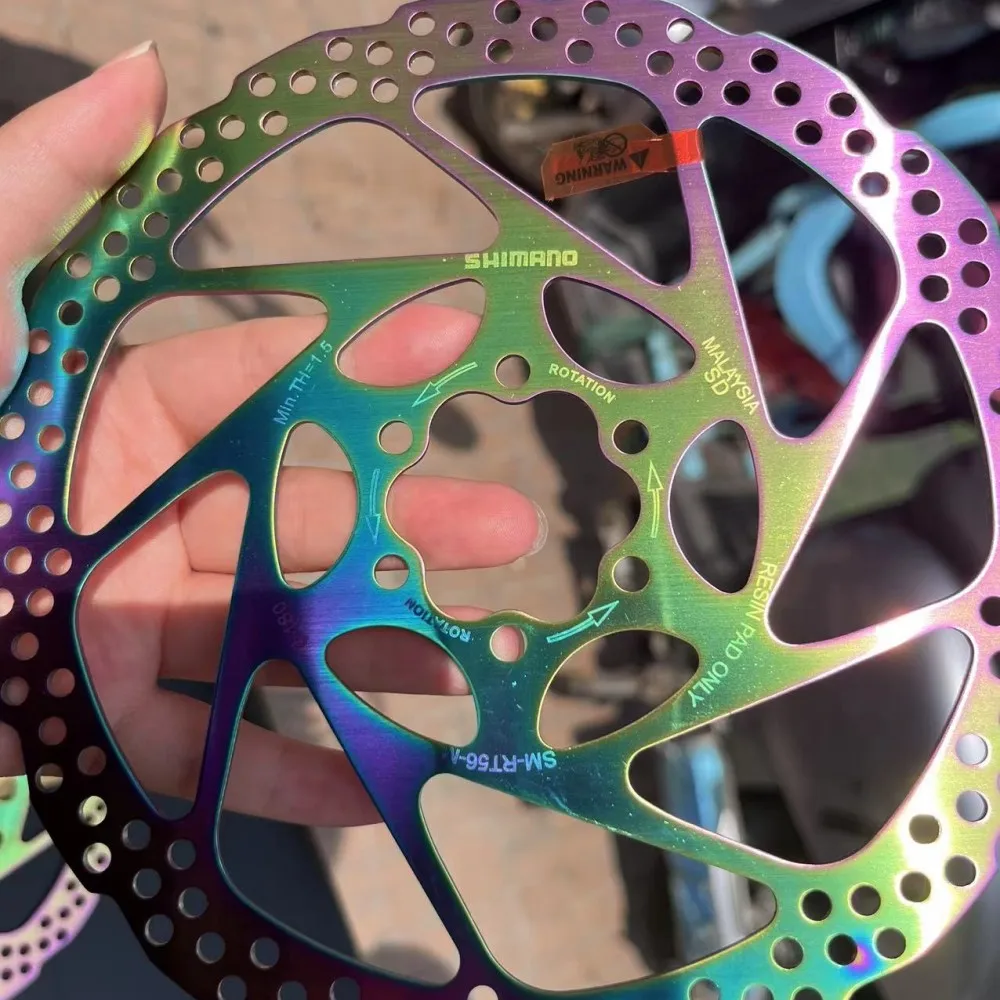 Тормозной ротор для горного велосипеда Shimano SM RT56 160 мм 180 Deore M6000 MT200 M375 6 болтов