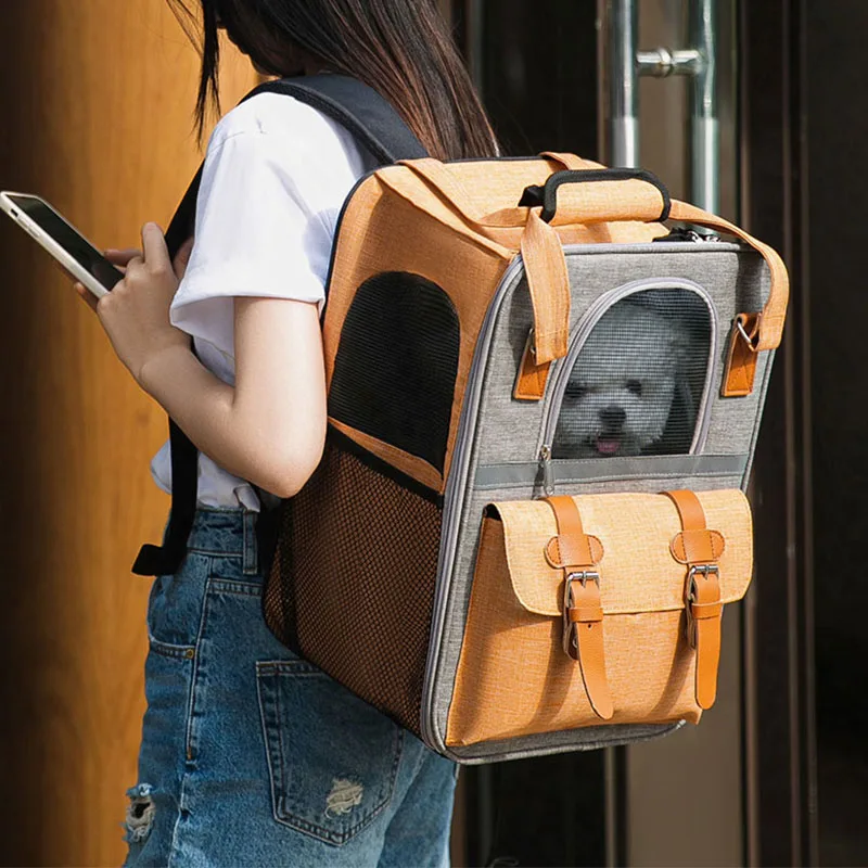 High Quality Window Transport Carrying Breathable Travel Bag Astronaut Pet Dog Space Capsule Cat Carrier Backpack