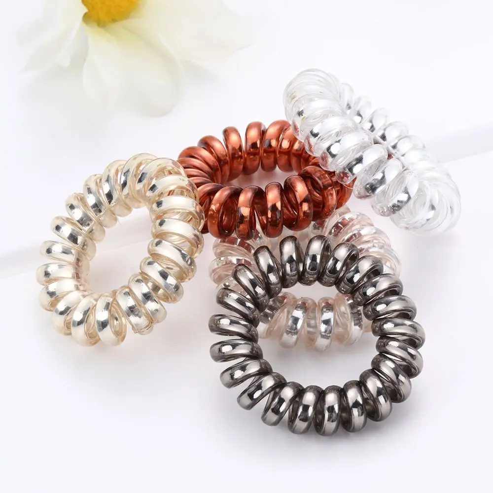 

2pcs Fashion Ornament Scrunchie Accessories Elastic Hair Rope Headband Ponytail Holder Rubber Hair Band