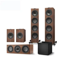 touto kef q series home theater passive speaker 5 1 luxury combination set hifi theater speaker living room surround bass