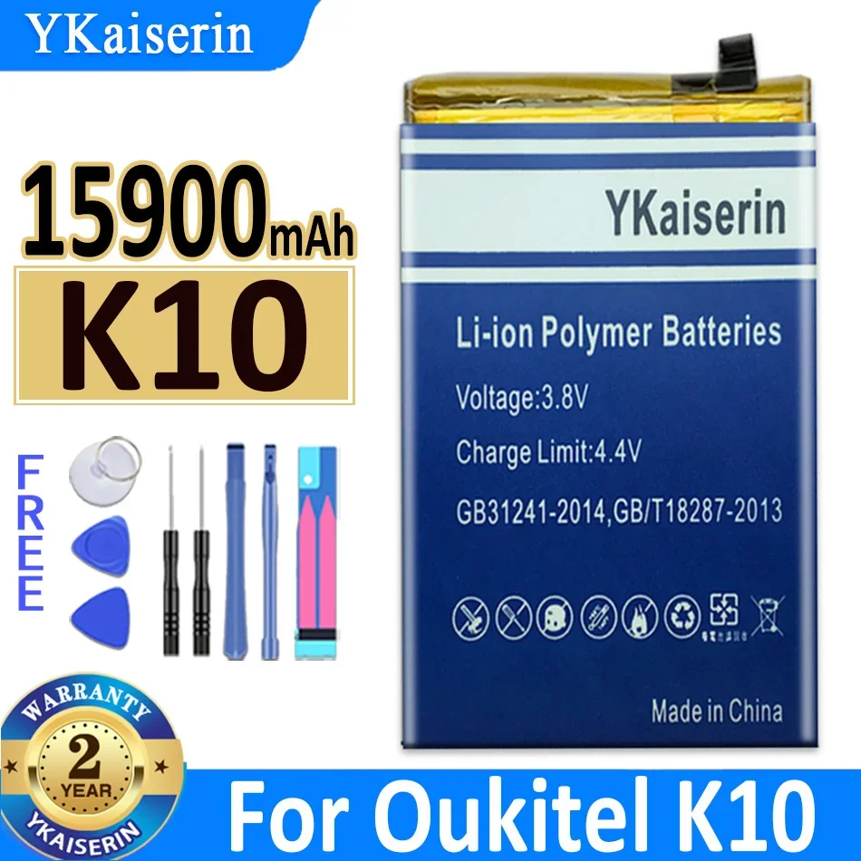 

Аккумулятор ykaisin на 15900 мА · ч для Oukitel K10 Bateria