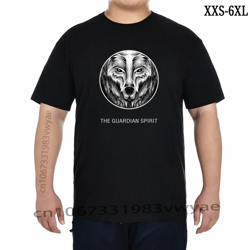 

Drewbacca Men Wolf Circle TShirt XXS-6XL