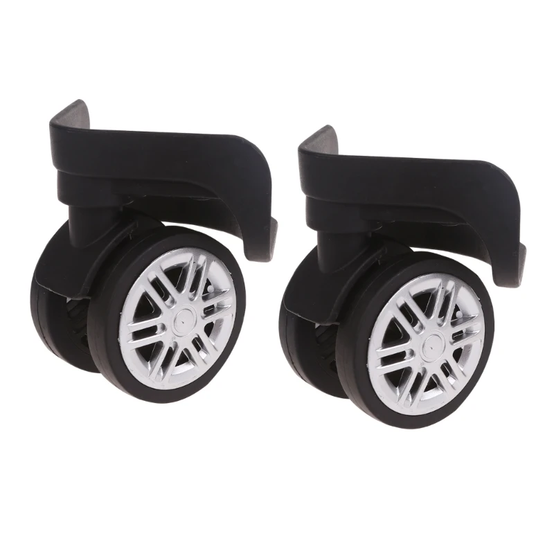 

2Pcs A86 Trolley Caster Replacement Suitcase Luggage Box Wheels Double Row Drop shipping