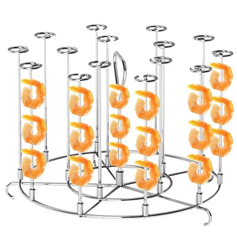 

Vertical Skewer Skewer Stand For Pot Air Fryer Accessories Air Fryer Grill For Home Kitchen For Dehydrator Rack