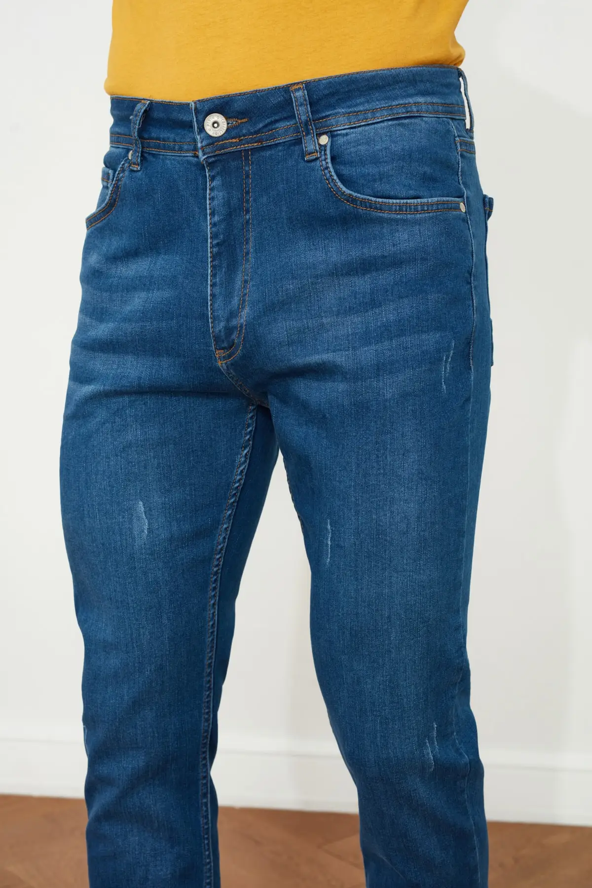 

Men Indigo Skinny Fit Jean Men's Jeans 2021