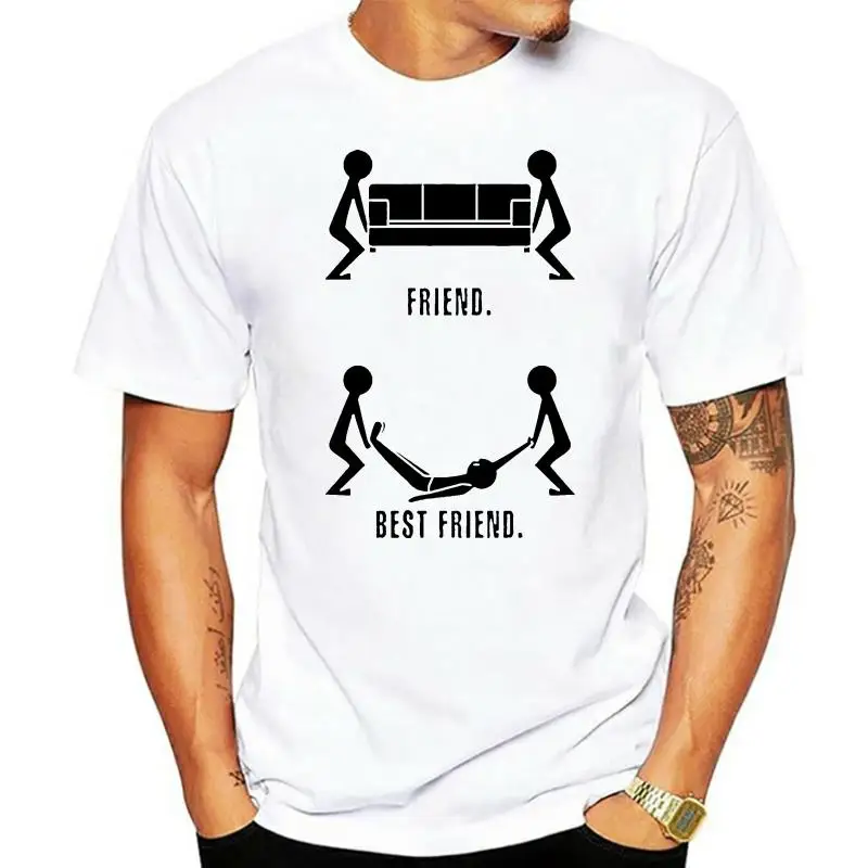 T-SHIRT " FRIEND SOFA BESTE GEHEIMNISSE FREUNDE AM BESTEN GESCHENKIDEE