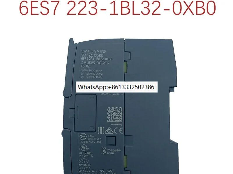 Новая упаковка/ 6ES7223-1BL32-0XB0 6ES72231BL320XB0 /No24 место в доме/ Немедленно отправлено
