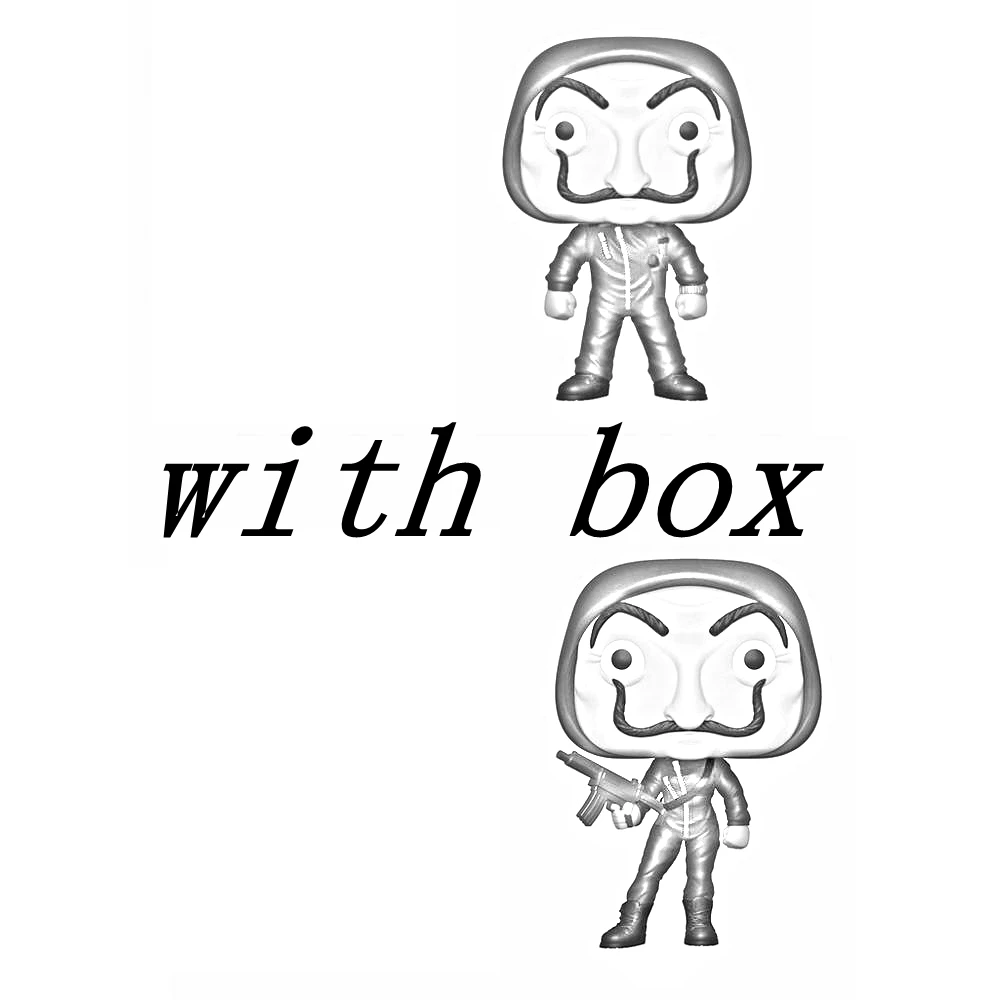 Экшн-фигурки FUNKO La Casa De Papel Токио 741 # профессор Денвер Берлин 743 коллекционные