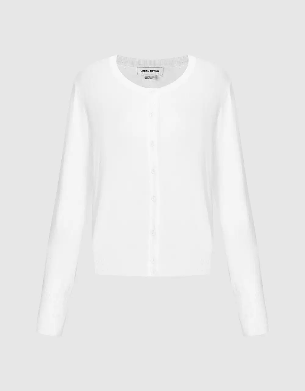 

Button Front Knit Cardigan