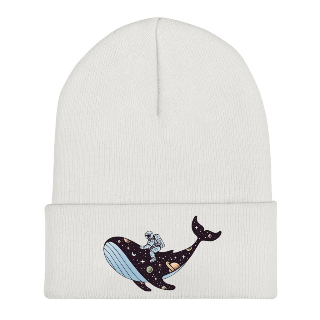 

Stellar Ride Astronaut Knitting Beanie Caps Skullies Beanies Ski Caps Soft Bonnet Hats Winter Warm