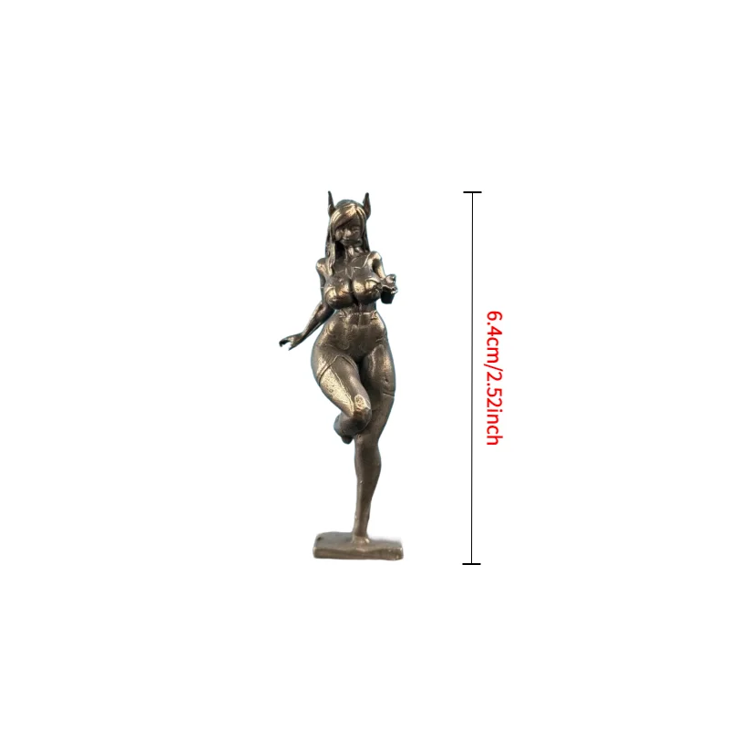 

Статуэтка демона из латуни