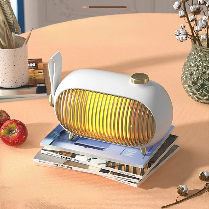 

Mini Air Heater 110v Office Desk Mute Air Heater Small Household Heater Bedroom Electric Heater 240V