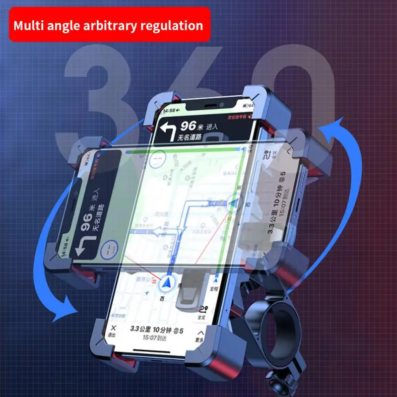 

Electric battery car mobile phone holder motorcycle car take-out rider bicycle shockproof riding navigation mobile phone holder