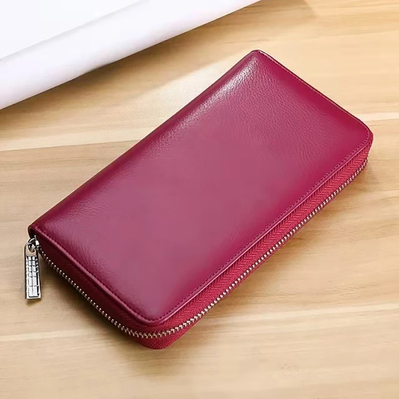 

Универсальный Rfid-кошелек с защитой от кражи, женская сумка для удостоверения личности, банковских карт, Женский деловой портмоне для телефона и мелочи, сумка для карт