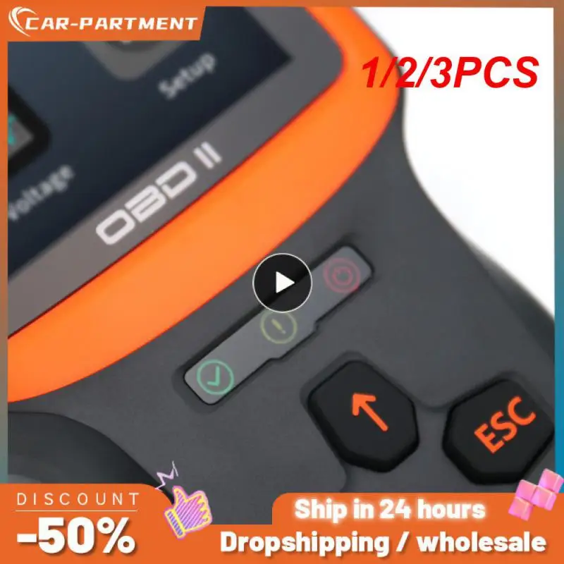

1/2/3PCS 2 Real-time Oxygen Sensor Test Automobile Fault Detector OBD II EOBD Code Reader V317 Car Diagnostic Tool
