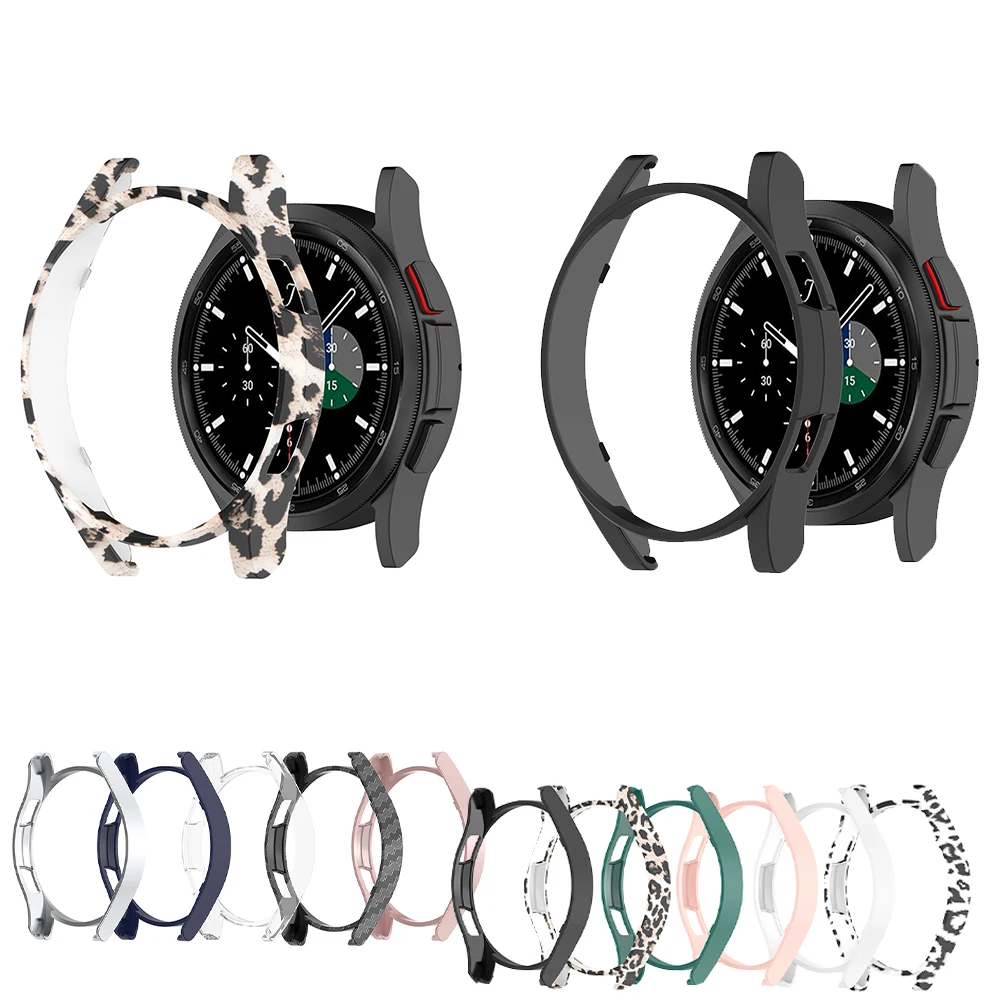 

Твердый чехол для часов из поликарбоната для Samsung Galaxy Watch 4/4, классический полый защитный чехол для смарт-часов, ударопрочный защитный чехол