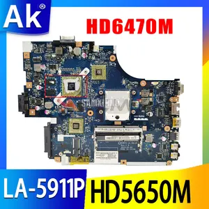 NEW75 LA-5911P For Acer Aspire 5551G 5552G Laptop Motherboard With HD5650M HD6470M 512M/1GB-GPU MBPUU02001 MB.WVE02.001