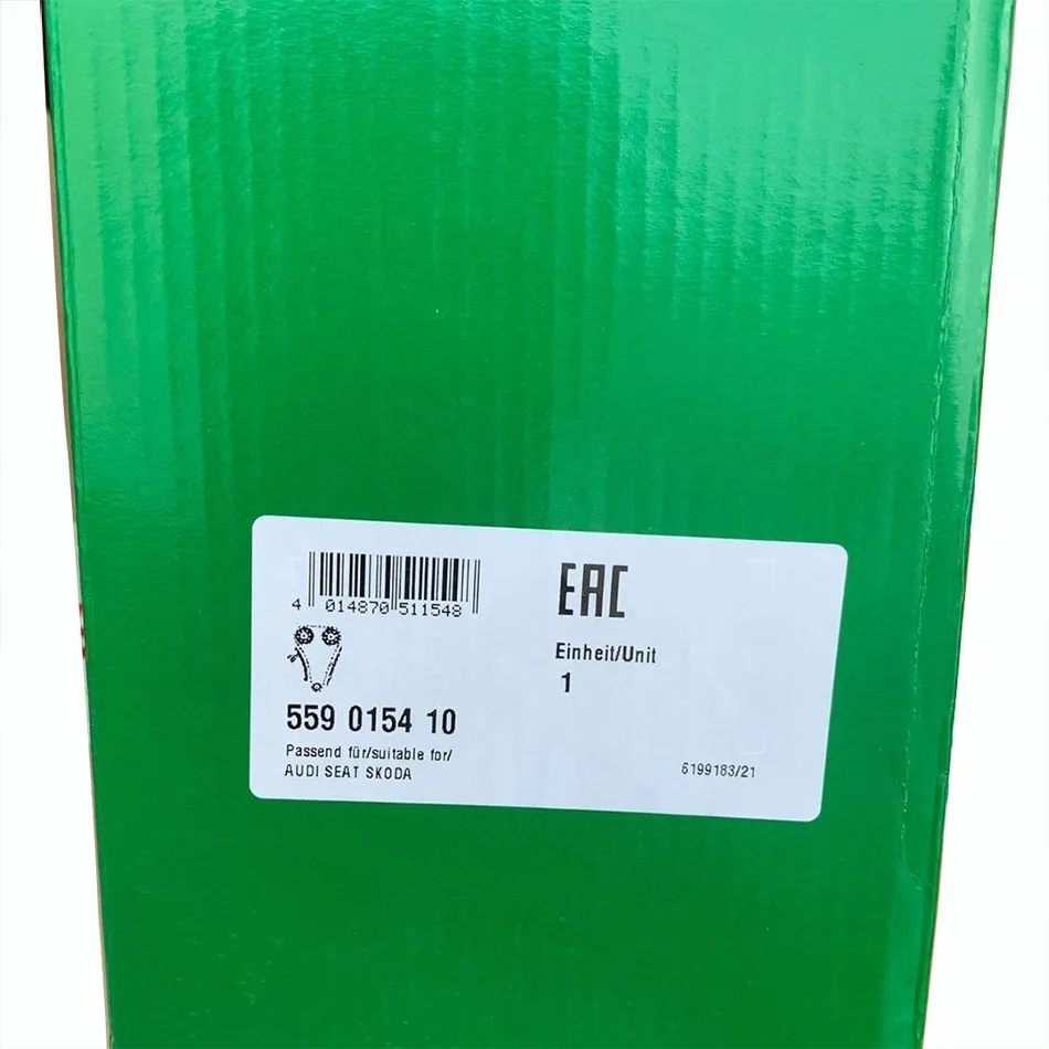 559015410 Комплект цепи ГРМ комплект из 4 предметов подходит для Audi A1 A3 Skoda Fabia Rapid VW Beetle