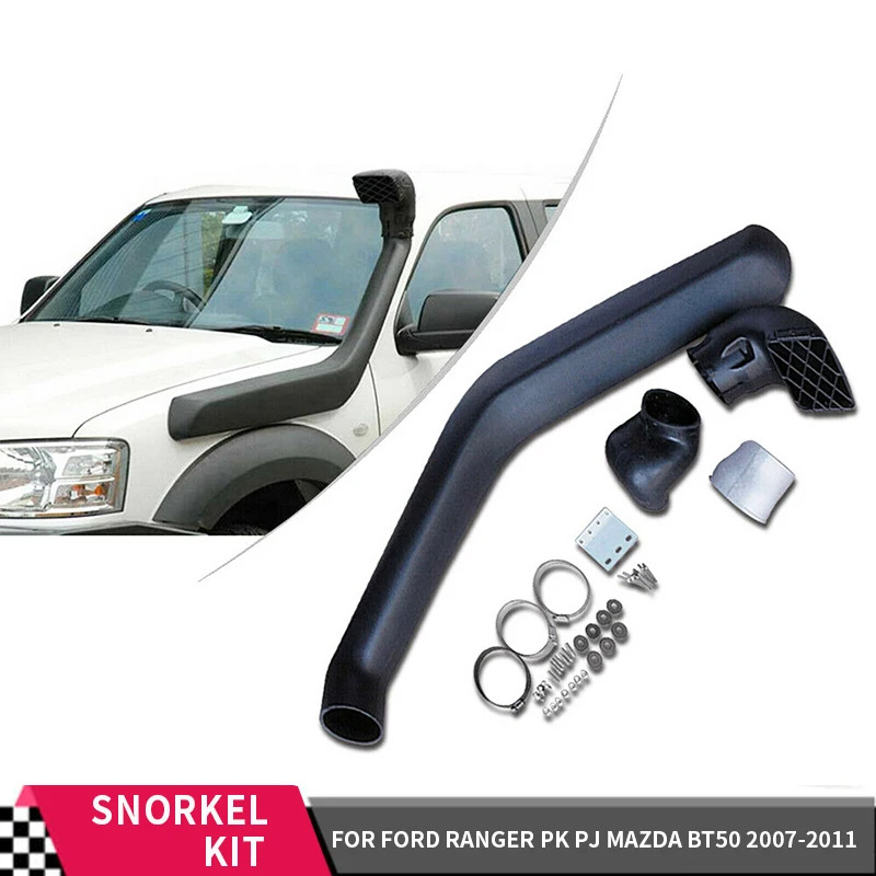 

Vehicle Snorkel Kit for Ford Ranger PK PJ Mazda BT50 2007 2008 2009 2010 2011 Matte Black