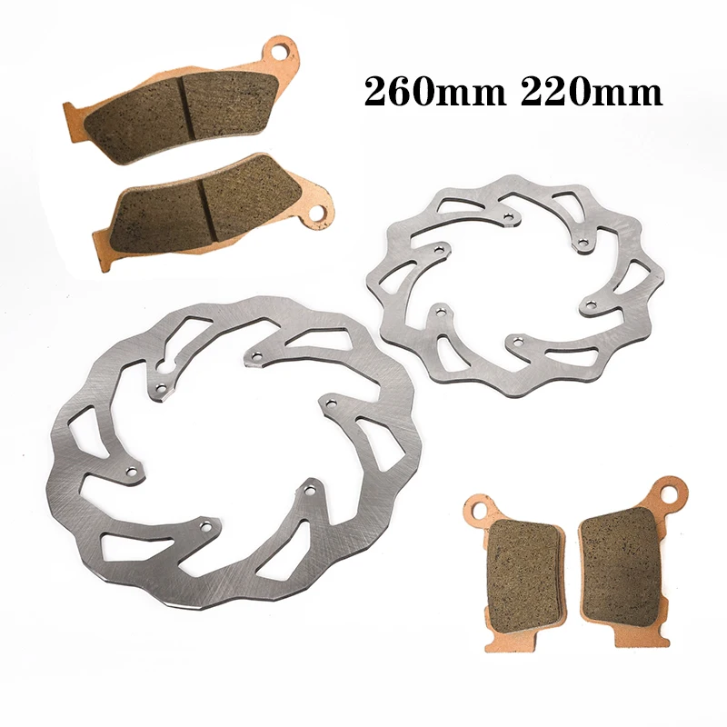Передние и задние тормозные диски для мотоцикла 220 мм 260 стандартные KTM EXC SX SXF XC XCF