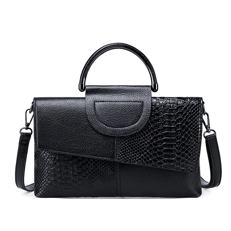 Женская сумка через плечо из искусственной кожи (полиуретан)