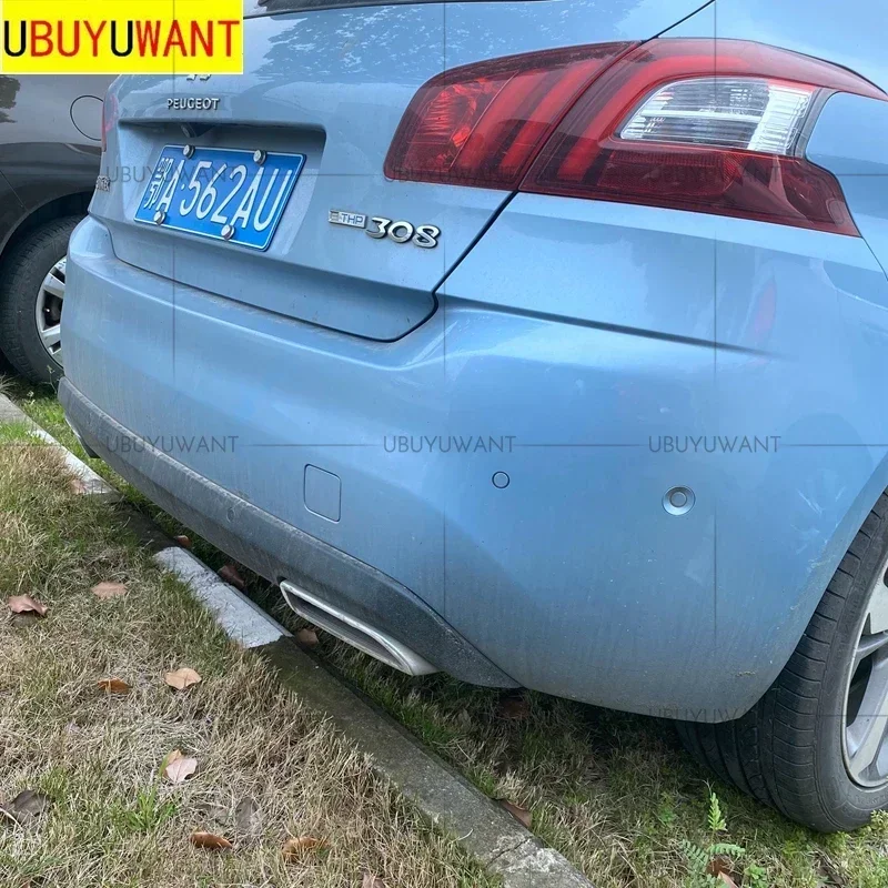 UBUYUWANT для Peugeot 308 2014 2015 задний бампер спойлер диффузор губ аксессуары автомобиля