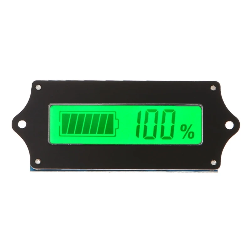 

12V24V36V48V60V72V LED Lead Acid Storage Battery Tester Battery Indicator Gauge Battery Level Monitor For Marine Motorcycle