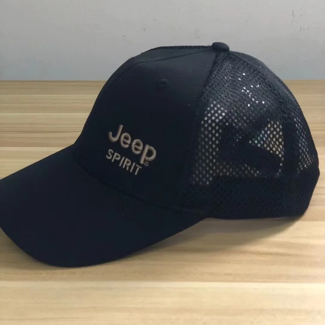 

New Jeeps hat mens ashion baseball cap all-match foreign style peaked cap womens summer sunscreen sunshade high-end women's hat